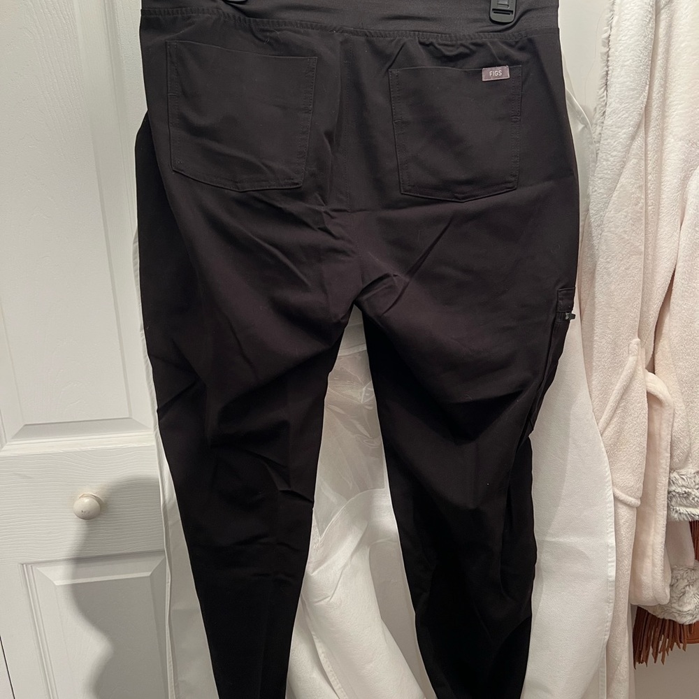Zamora Jogger Scrub Pants Black - Picture 3 of 3